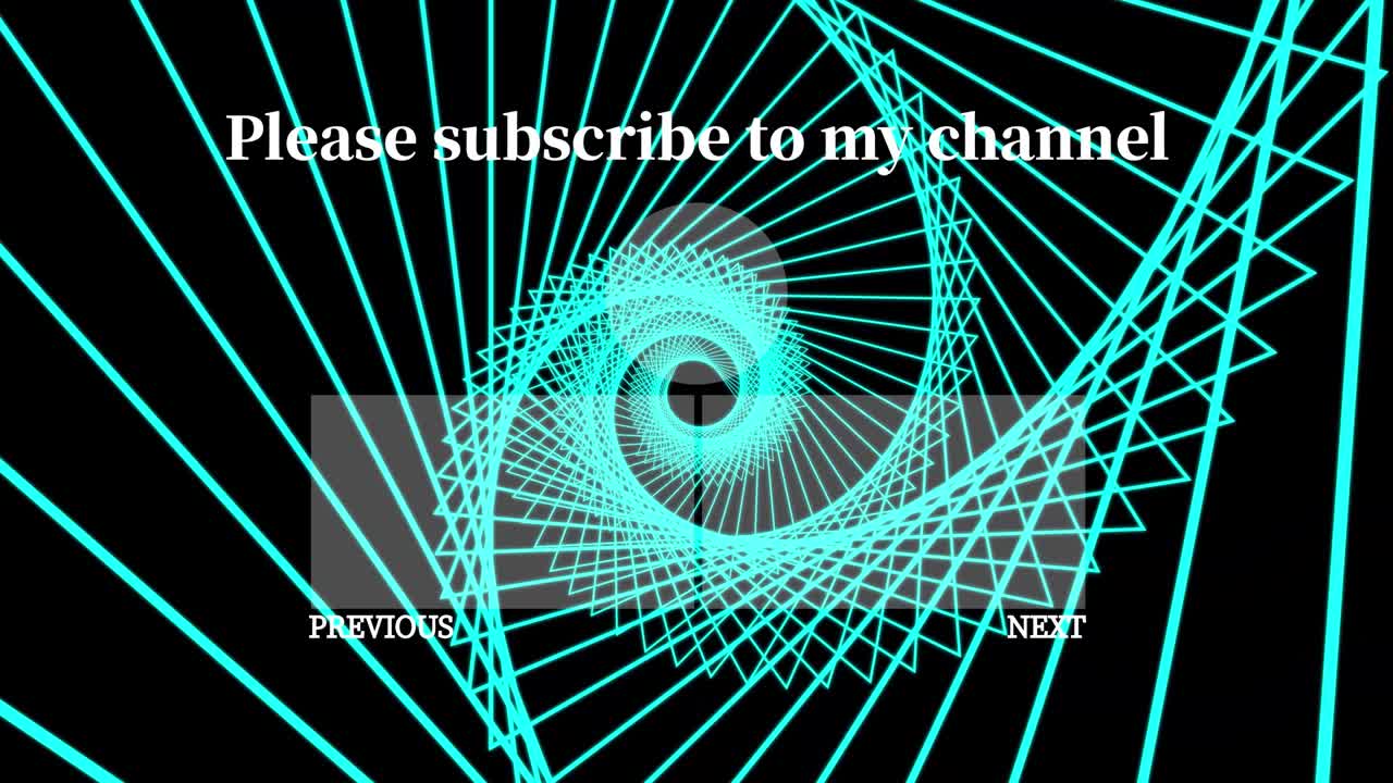 모양 연속 진행 끝 카드 끝 화면 모션 그래픽