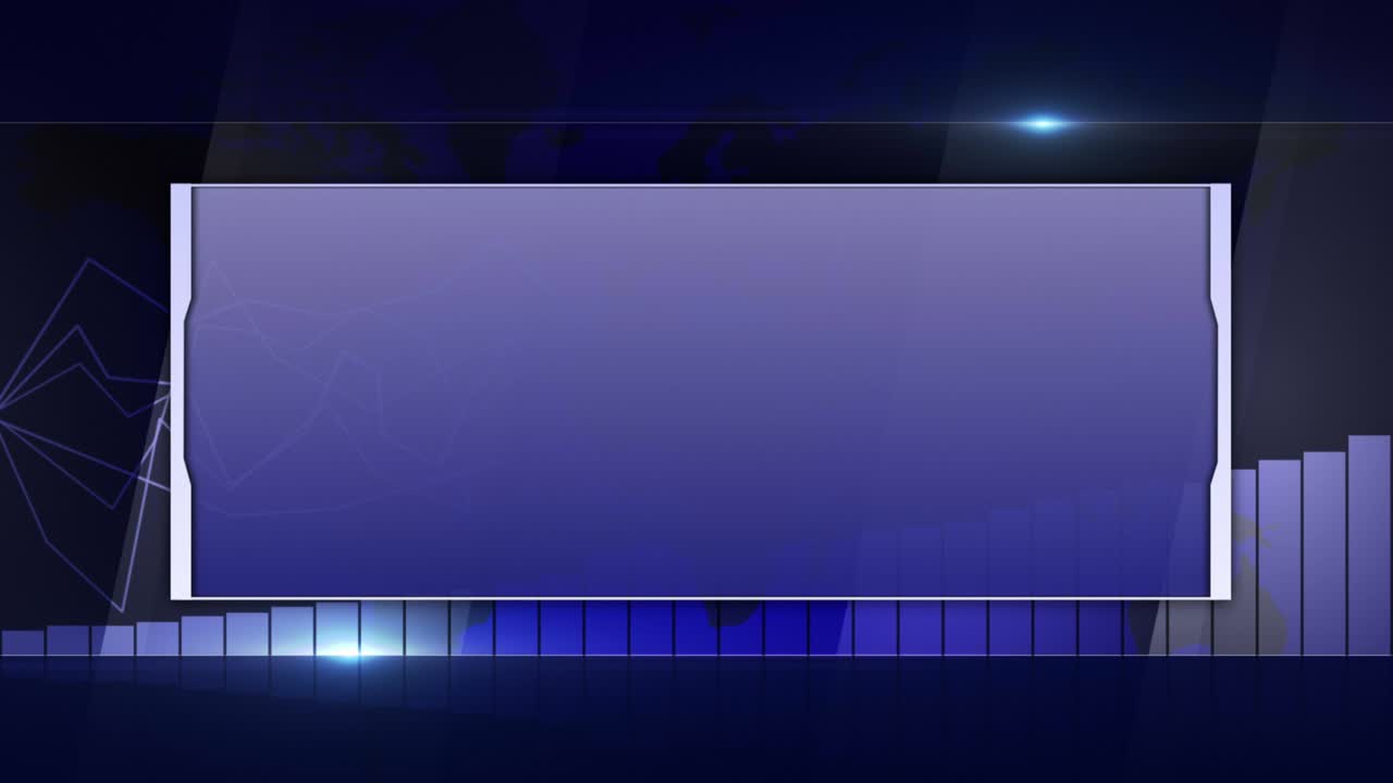 모니터 및 지구 및 비즈니스 기술 바 배경, 루프, 4k