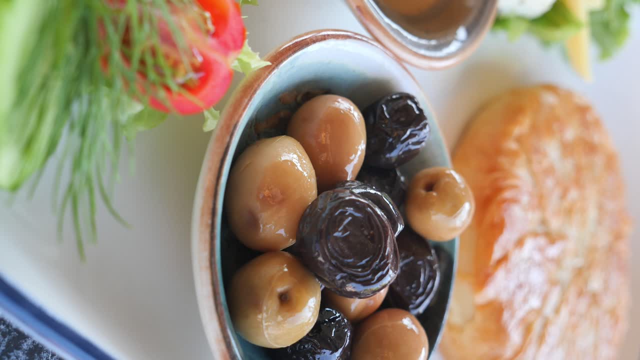 plato de desayuno turco