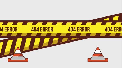 animación de la página de error 404