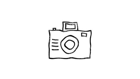 los medios sociales dibujan con la mano el diseño del icono aislado en un fondo oscuro. describe el icono de la web. gráficos en movimiento.