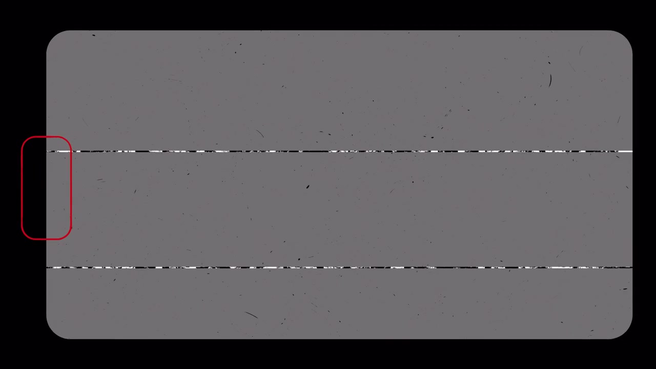 Vintage Film Frame Overlay with Dust and Scratches