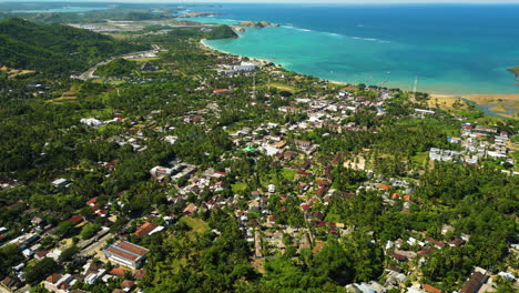 kuta mandalika, ciudad turística de la isla de lombok