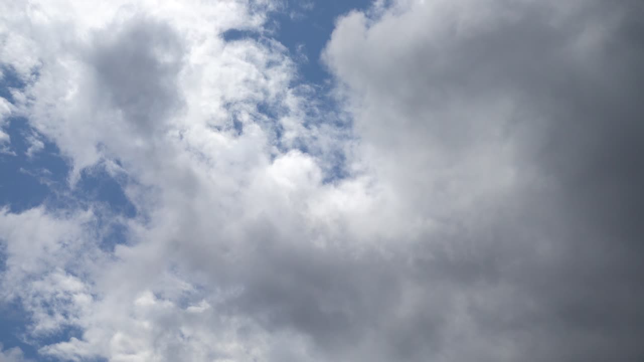 Shooting of clouds in the sky