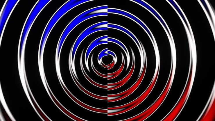 Color rotating abstraction VJ Loop