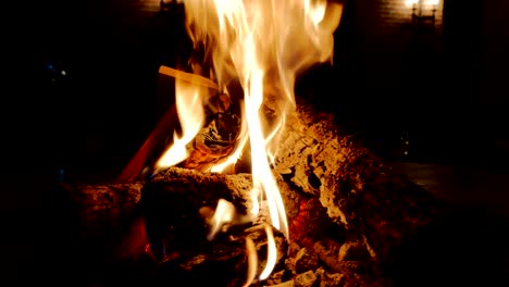 flames for fireplace