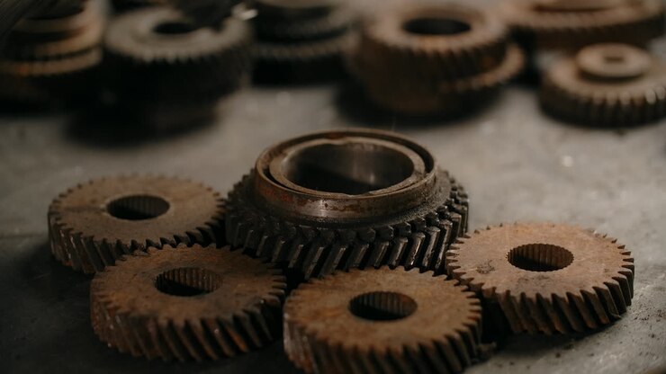 Rusty Gears and a Hand in a Glove