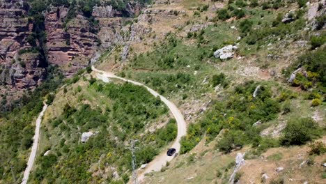 Aerial-View-Of-Holy-Kadisha-Valley-In-Lebanon