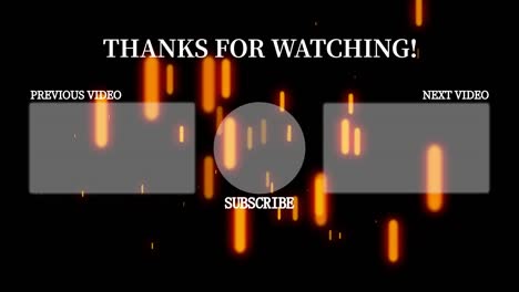 object lighting end card ending screen motion graphics