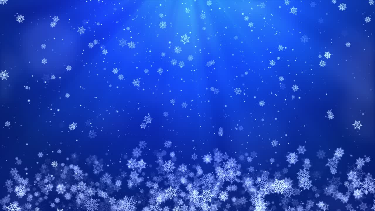 겨울 눈송이 배경