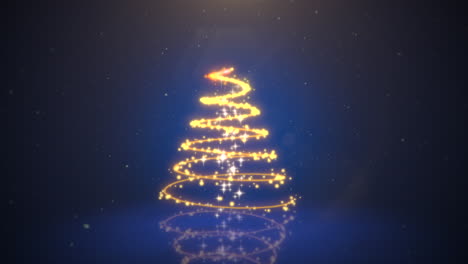 Animated-closeup-Christmas-tree-on-dark-blue-background-5