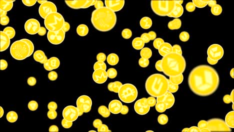 antecedentes de monedas de criptomonedas