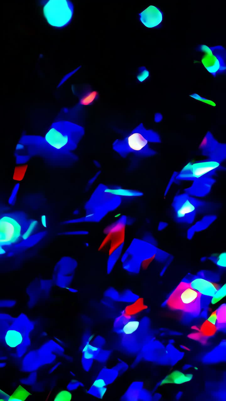 patrones de luz abstractos y coloridos