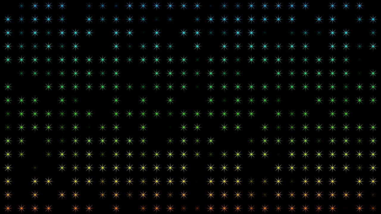 animación de fondo abstracta con estrellas