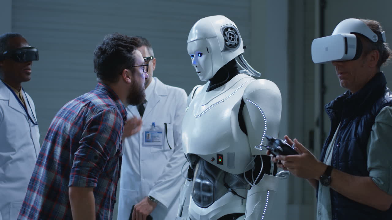 Robot Interaction with Researchers