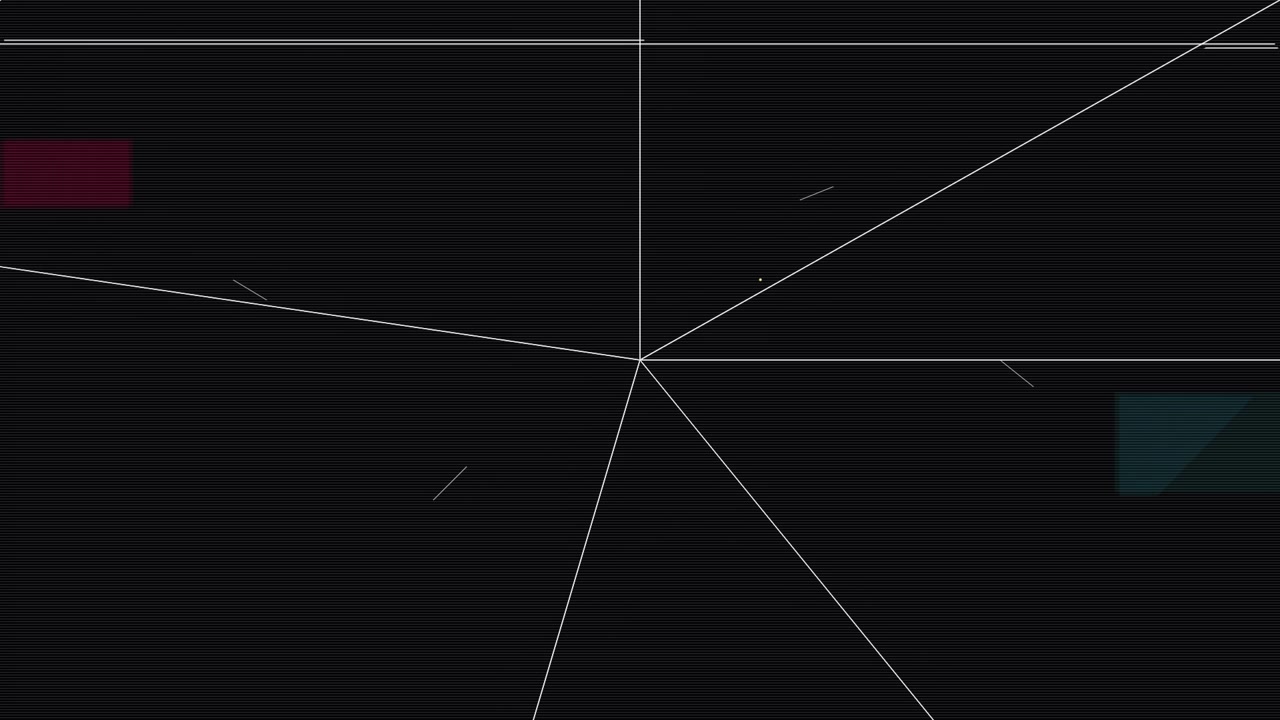 Abstract Motion Graphics with Geometric Lines and Pulsing Rectangles