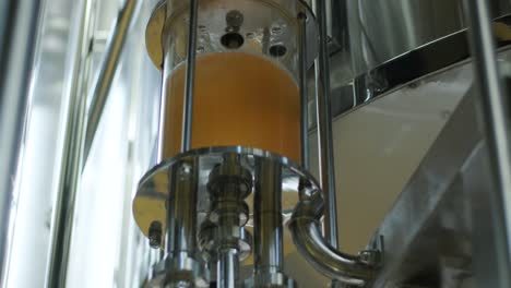 modern craft brewery. craft beer production. modern equipment in brewery