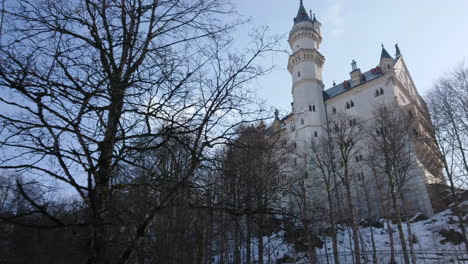 Perspectiva-Del-Castillo-De-Neuschwanstein-Imágenes-4k