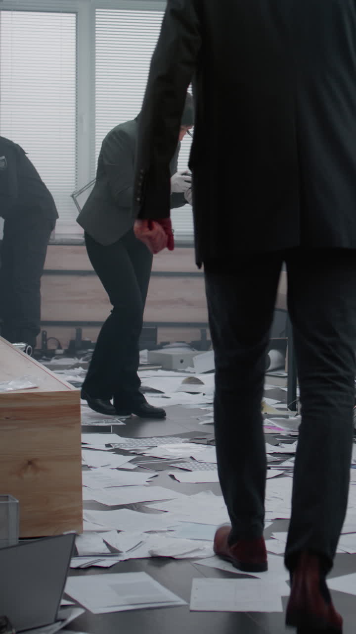 desorden en la oficina