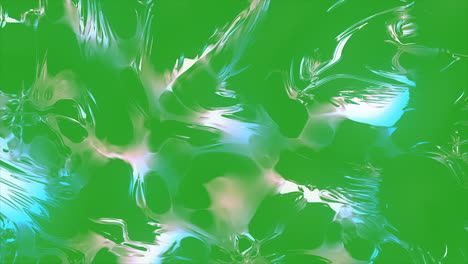 abstract liquid green background