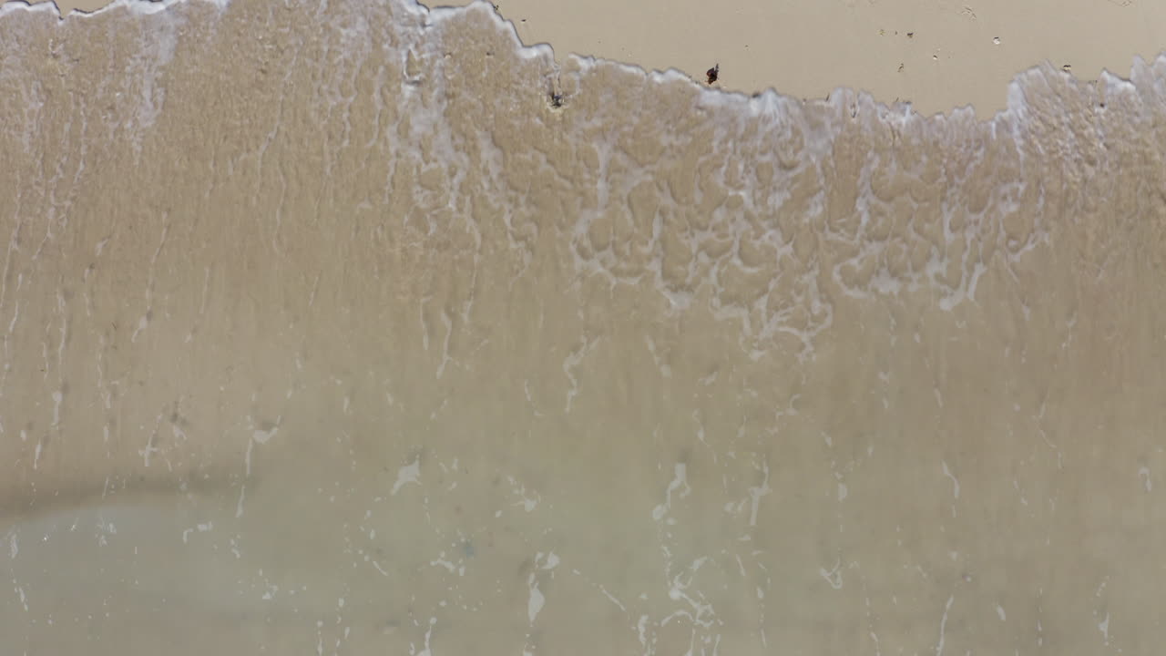 아름다운 4k 열대 해변 항공 영상