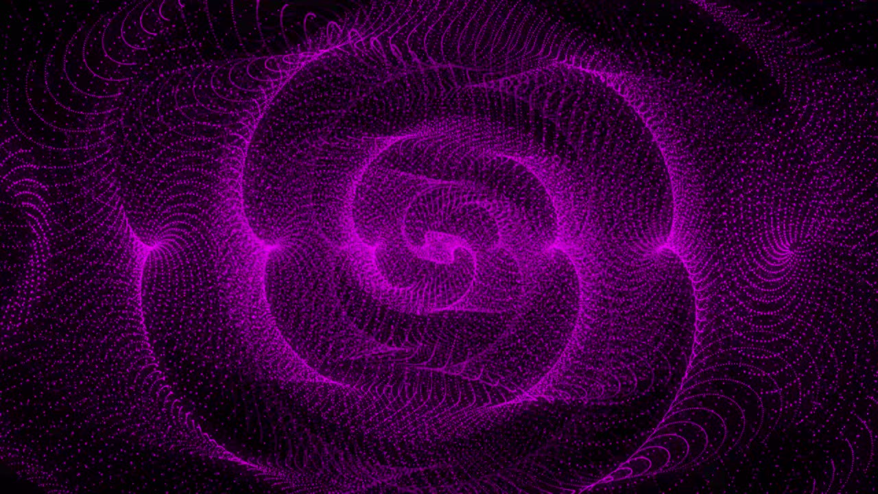 patrón de forma de punto de color rosa animación gráficos de movimiento