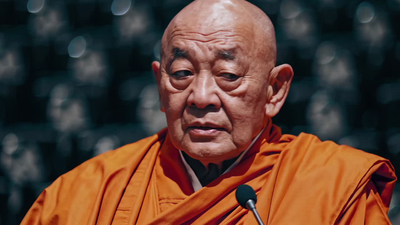 monje budista anciano