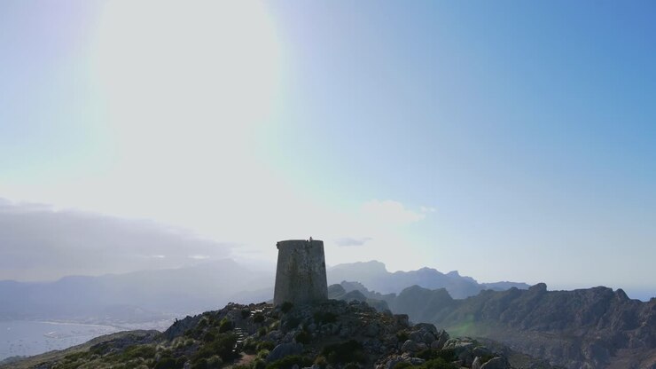 Discover stunning panoramic vistas overlooking the mountains and coastline from Mirador es Colomer in Pollensa, Mallorca. Ideal for nature lovers and adventurers.