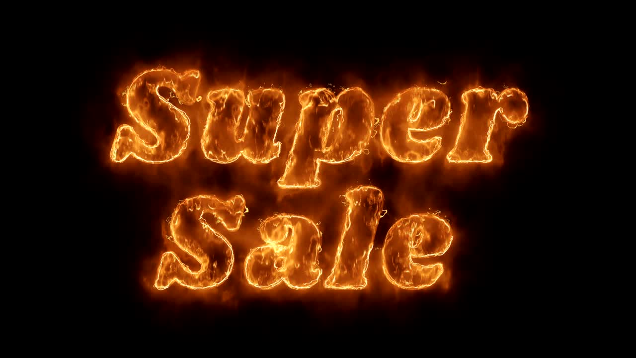 슈퍼 판매 단어 뜨거운 애니메이션 불타는 현실적인 불 불꽃 루프