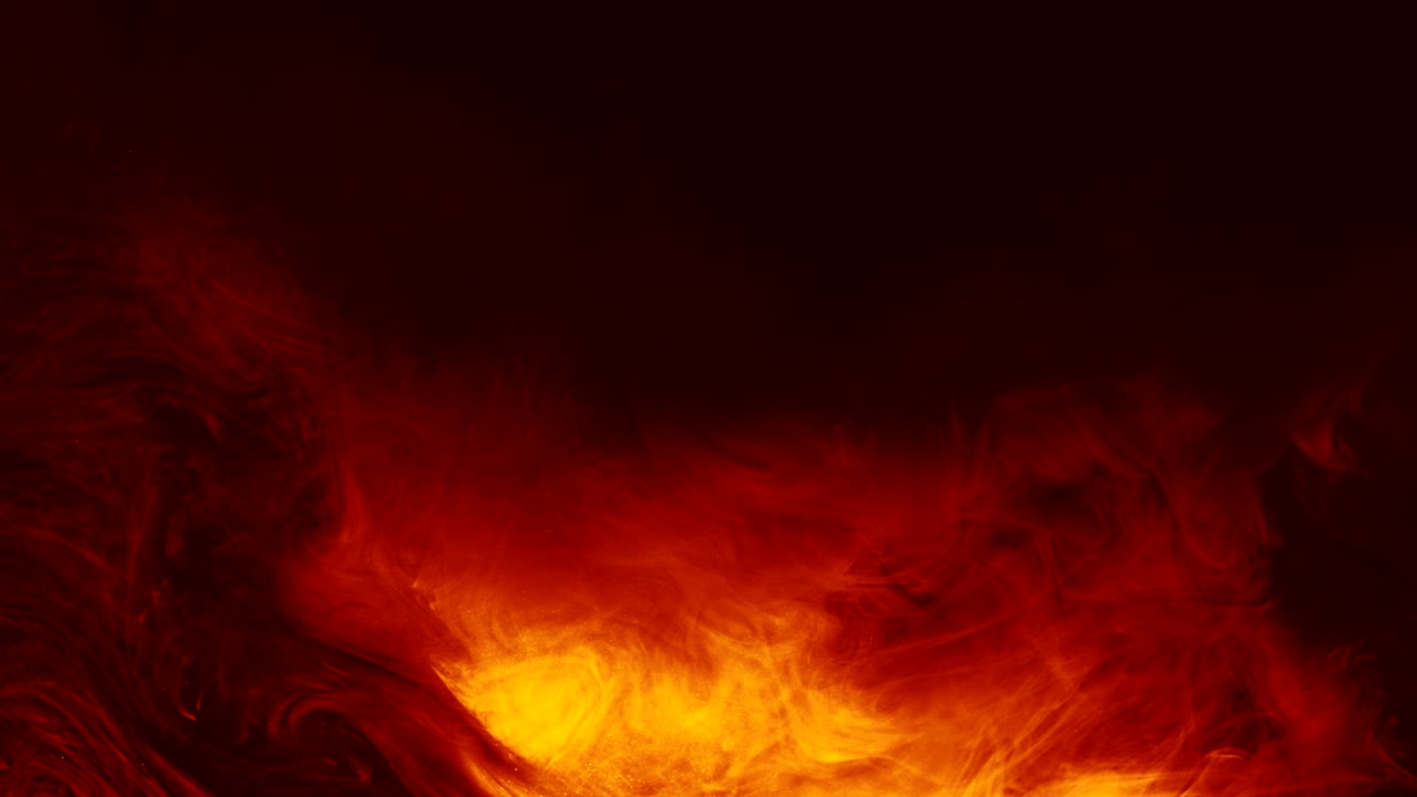 esplosione fiamme rosso arancione animazione fuoco caldo