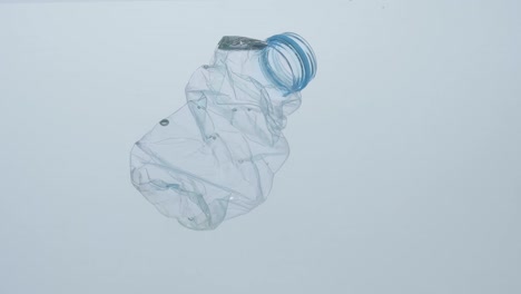 plastic water bottle debris