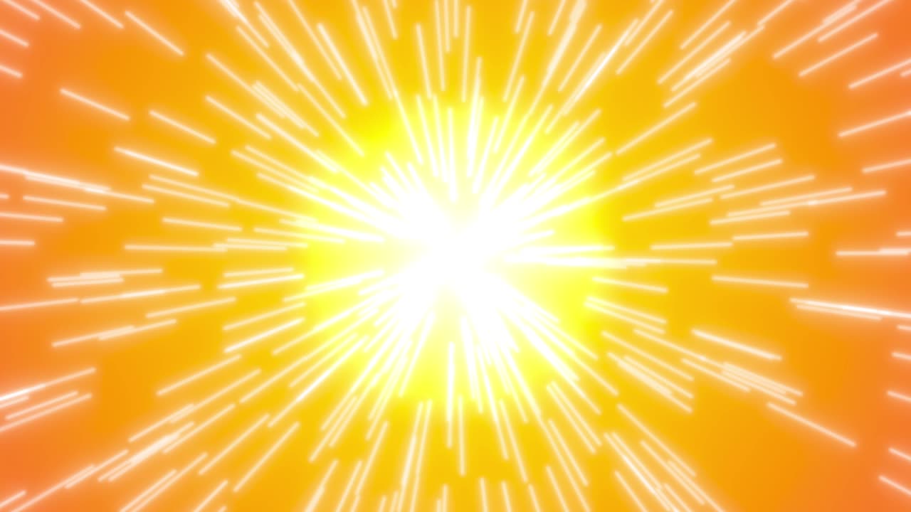 우주에서 추상적인 에너지 터널을 가진 네온 조명 배경, 가상 현실 미래 디자인, 3d 렌더링, 루프 애니메이션, 4k