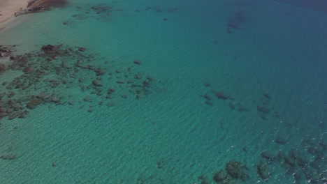 Aerial-view-of-Kedrodasos-beach,-Crete,-Greece