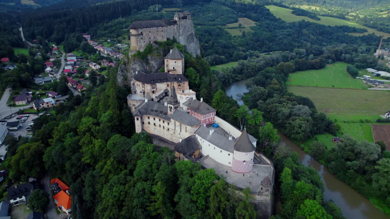 Spis Castle Aerial View