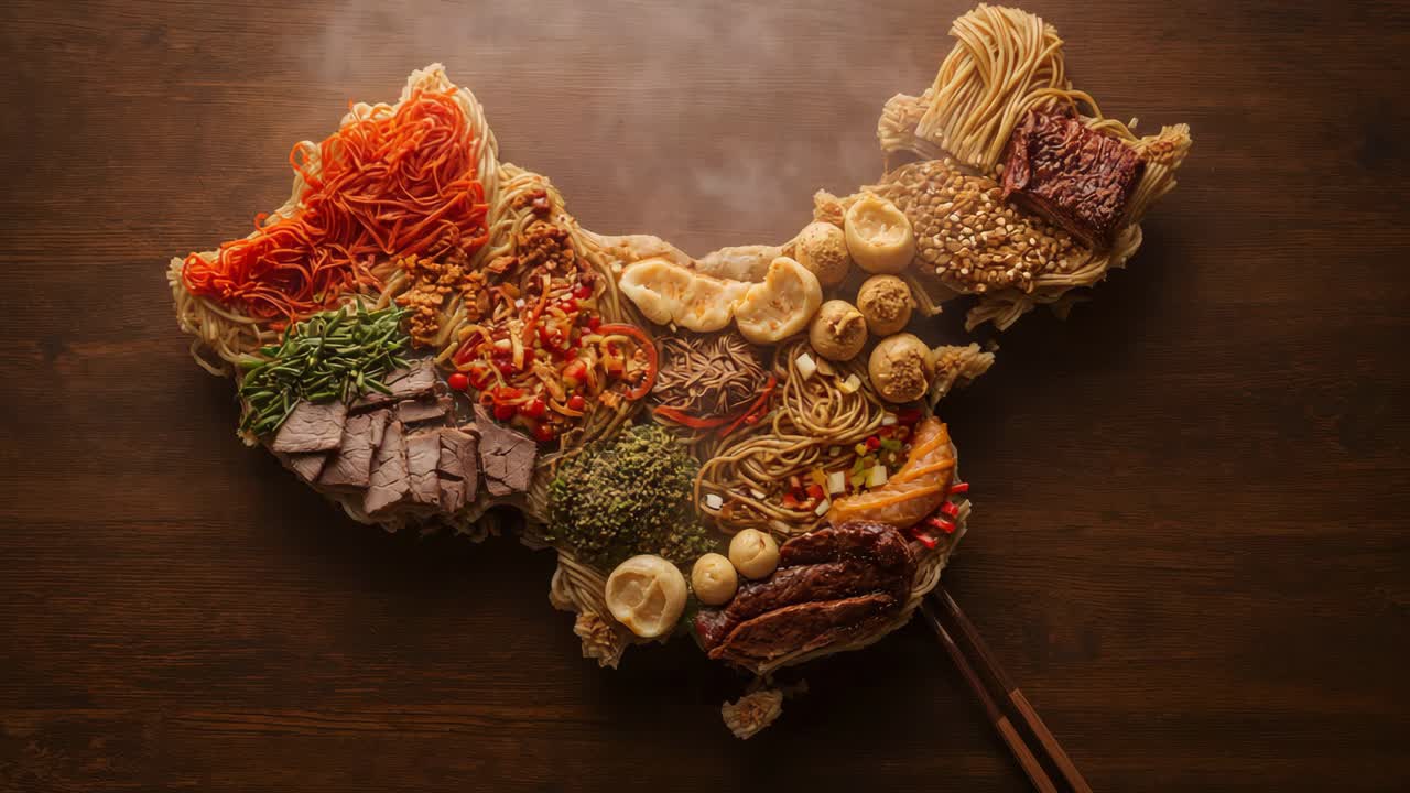 China Food Map