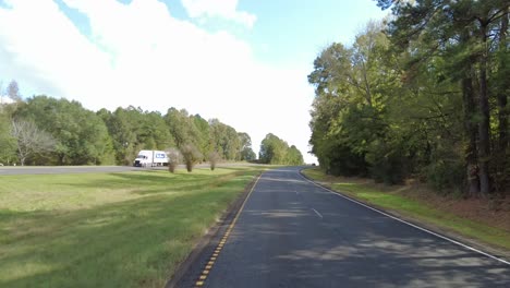 Driving-On-Highway-69-In-East-Texas