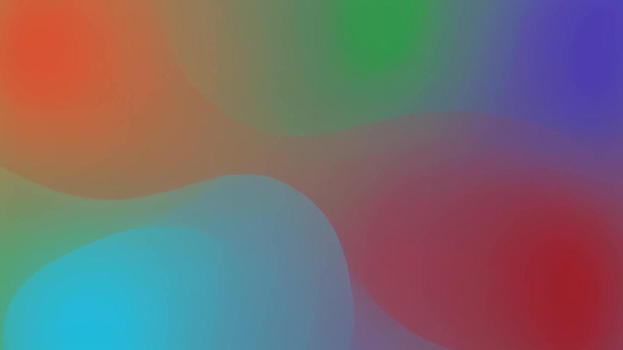 Abstract Motion Background with Soft Fluid Color Gradients