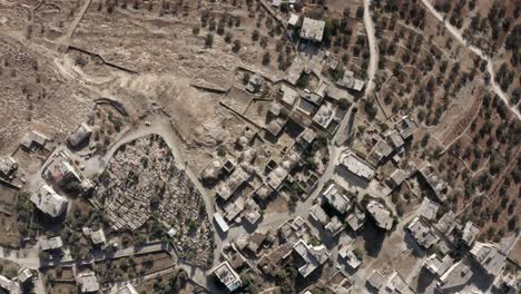 palestinian old city abu dahuk (beit hanina)- aerial