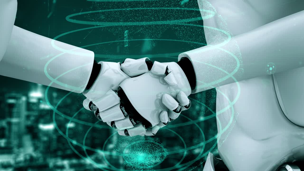 conexión a internet controlada por un robot humanoide y proceso de aprendizaje automático