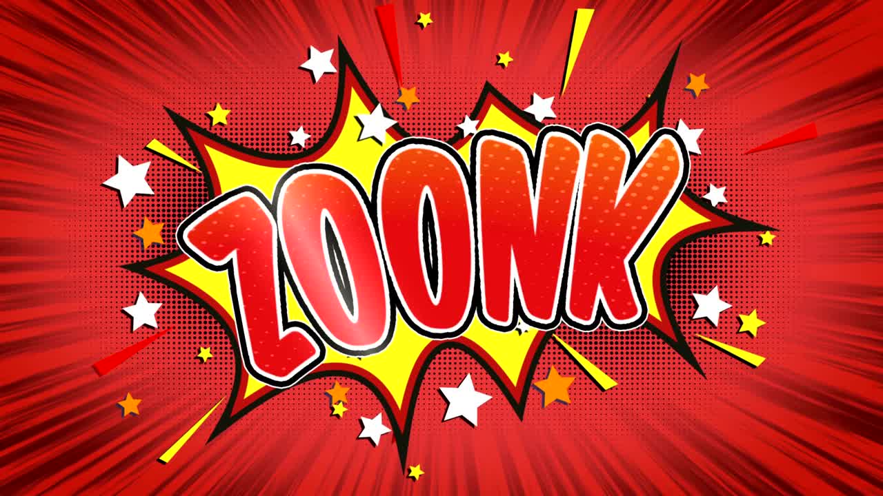 zoonk - 만화 스타일의 텍스트