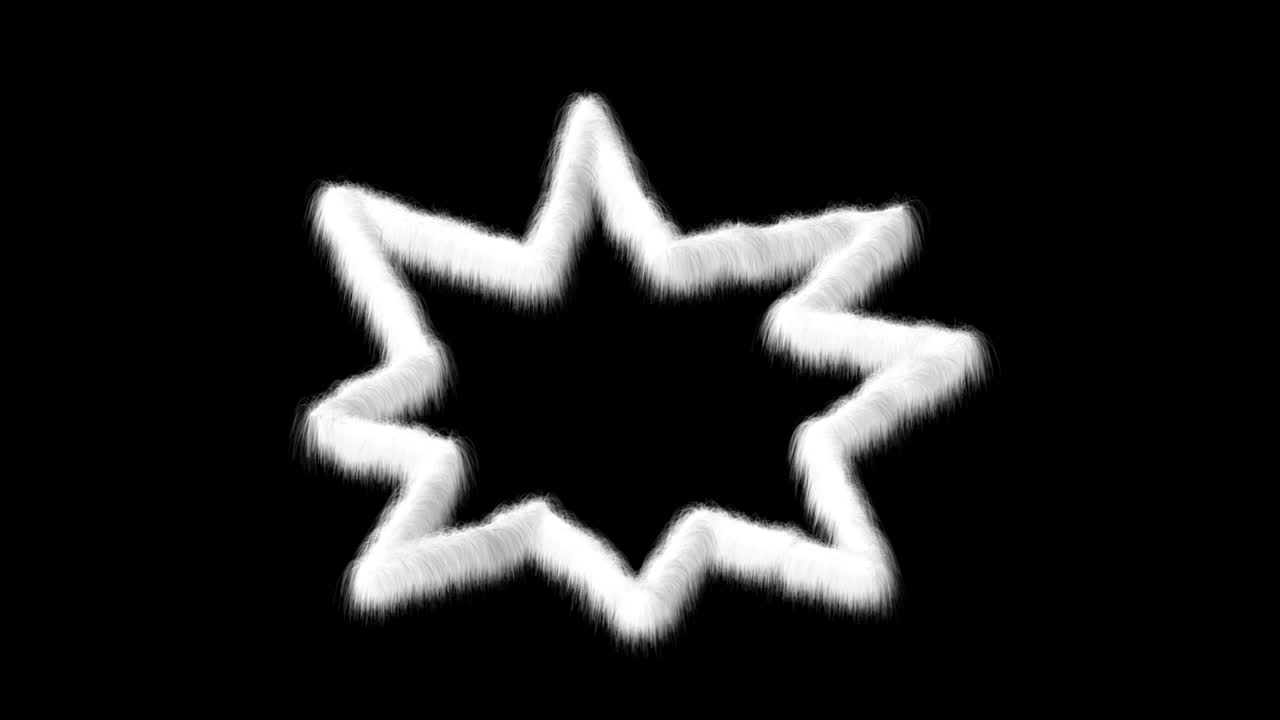 Plush Frame - Energy, frame for media on alpha