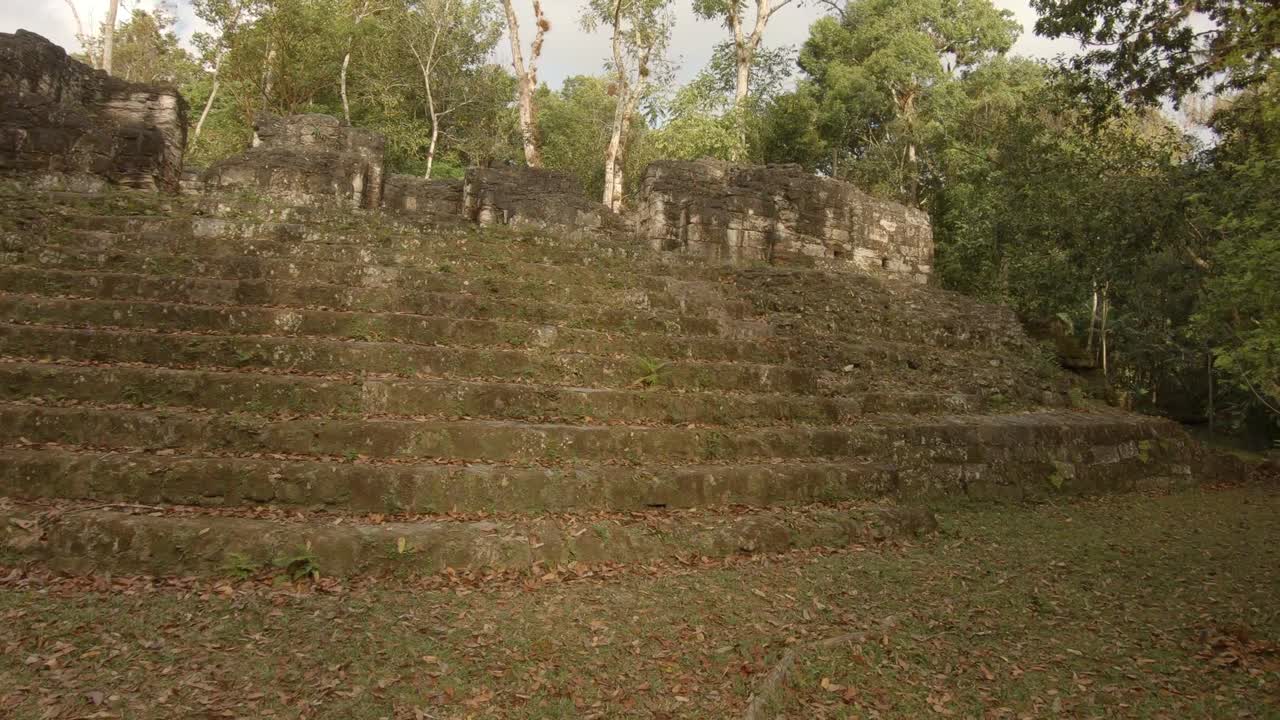 ruinas mayas en tikal en guatemala