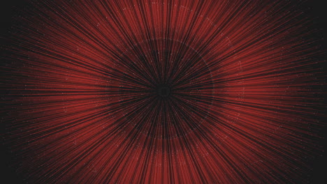 Spiraling-red-and-black-lines-create-dynamic-circular-pattern