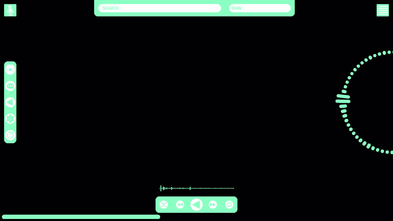 riproduttore audio animato sovrapposizione. 1080p - 30 fps - canale alfa (7)