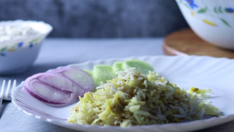 delicious chicken biryani