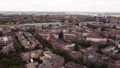 nijmegen países bajos vista aérea material de archivo ojo de pájaro europa ciudad