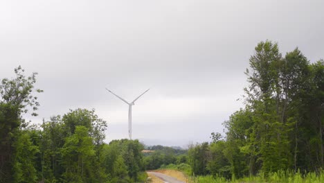 wind turbine or wind energy.