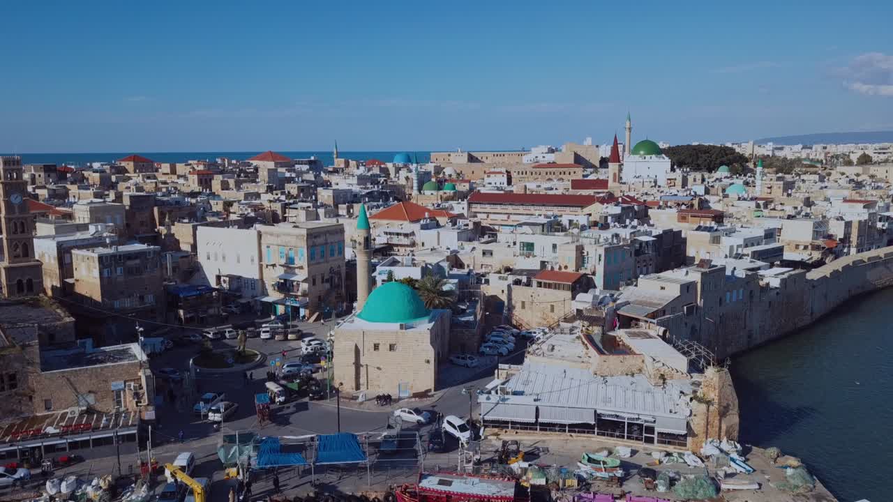 포트 아코, 공중 사진, 이스라엘