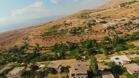 exploration flight with an fpv drone over baalbek, lebanon