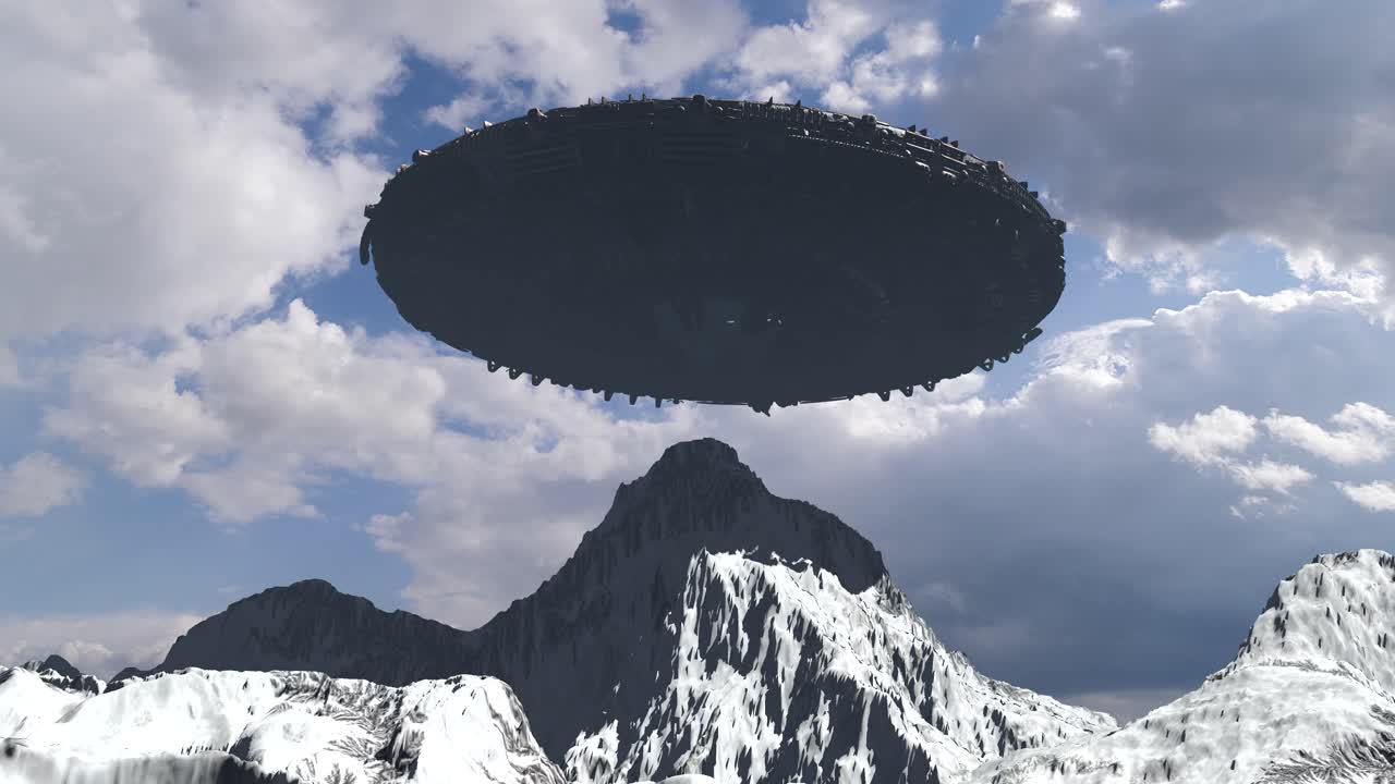 UFO Sighting in the Mountains